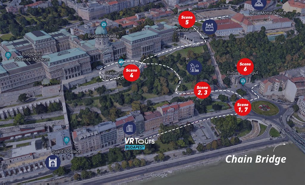 Virtual reality at Buda Castle