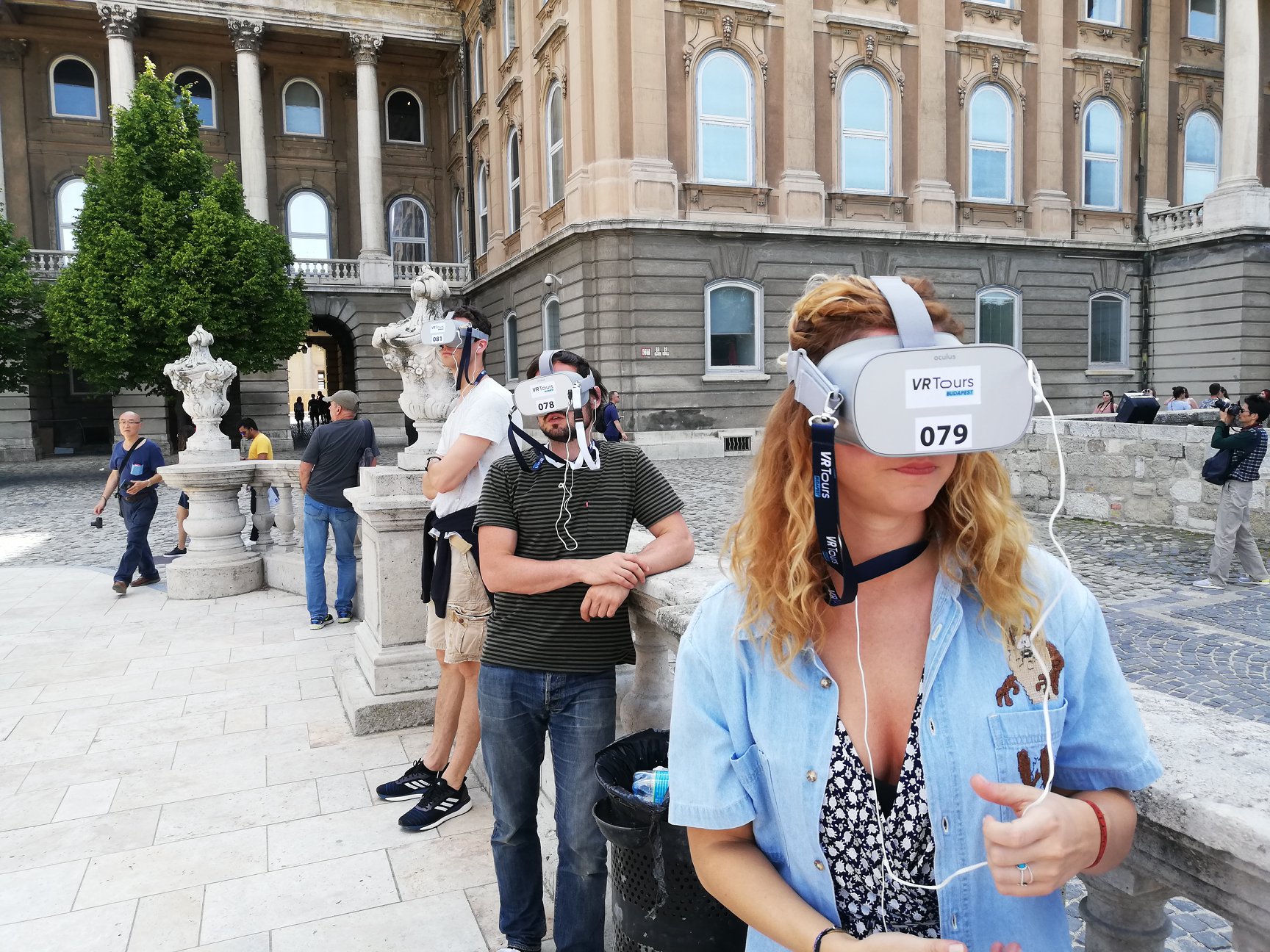 Virtual reality at Buda Castle